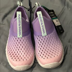 Rugged Shark Kids' Water Shoes - Purple and Pink
